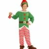PETIT ELFE DU PÈRE NOEL (Manteau-pantalon-bonnet) Tailles Enfants - Démo Vidéo -FêteMagique Soldes 0001 nc 0001 a