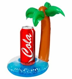 PALMIER PORTE CANETTE (Palmier Gonflable 30 Cm)