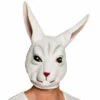 MASQUE DE LAPIN EN LATEX (Masque Intégral) -FêteMagique Soldes 00136
