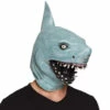 MASQUE DE REQUIN FURIEUX (Masque Intégral En Latex) -FêteMagique Soldes 00159