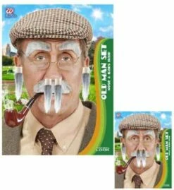 SET VISAGE DE VIEILLARD (Poils Du Nez Et Des Oreilles)