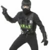 SET DÉGUISEMENT S.W.A.T (Gilet Avec 7 Accessoires) Unité Police D'élite SWAT -FêteMagique Soldes 00323 nc 00323 a