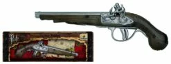 PISTOLET PIRATE GONHER (Pistolet Métal & Plastique) Longueur 26 Cm