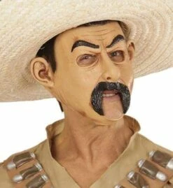 MASQUE MEXICAIN LATEX (Avec Ouverture Bouche) Masque 3/4 - Démo Vidéo