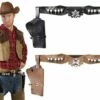 HOLSTER SPÉCIAL WESTERN (Sacoche Cow Boy - 2 Coloris) -FêteMagique Soldes 00583