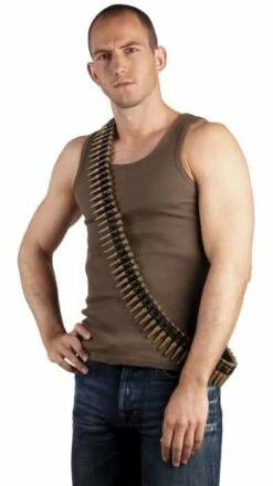 CEINTURE A BALLES FACTICE (Longueur 160 Cm)