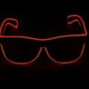 LUNETTES A LED ORANGE (Lunettes Lumineuses) -FêteMagique Soldes 0100081 R
