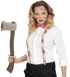 KIT PSYCHO SANGLANT (Bretelles Et Nœud Papillon)