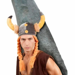 CASQUE GAULOIS + NATTES