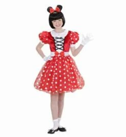 ROBE DE PETITE SOURIS (Robe Enfant Avec Oreilles) Tailles Enfants De 5 à 13 Ans