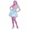 ROBE DE LA FILLE BONBON (Robe Avec Mini Chapeau) Tailles Adultes - Démo Vidéo -FêteMagique Soldes 0174 nc 0174 a