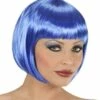 PERRUQUE CHANEL BLEUE (Perruque En Sachet) -FêteMagique Soldes 01807 nc 01807 a