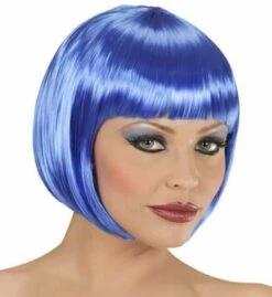 PERRUQUE CHANEL BLEUE (Perruque En Sachet)