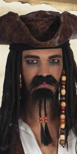 MOUSTACHE PIRATE (Moustache + Barbe)