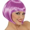 PERRUQUE CHANEL VIOLETTE (Perruque En Sachet) -FêteMagique Soldes 01812 nc 01812 a