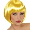 PERRUQUE CHANEL JAUNE (Perruque En Sachet) 2 PERRUQUE CHANEL JAUNE (Perruque En Sachet) -FêteMagique Soldes 01814 nc 01814 a