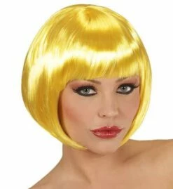 PERRUQUE CHANEL JAUNE (Perruque En Sachet)