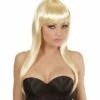 PERRUQUE VOGUE BLONDE (Perruque Néon En Sachet) -FêteMagique Soldes 01822 nc 01822 a
