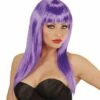 PERRUQUE VOGUE LILAS (Perruque Néon En Sachet)
