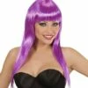 PERRUQUE VOGUE VIOLETTE (Perruque Néon En Sachet) -FêteMagique Soldes 01833 nc 01833 a