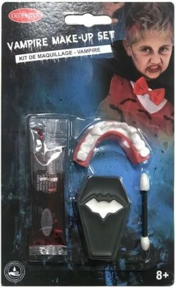 MAQUILLAGE DE DRACULA (Kit Du Vampire)