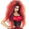 PERRUQUE DE DIABLESSE (Perruque Rouge En Boite) -FêteMagique Soldes 02084 nc 02084 a