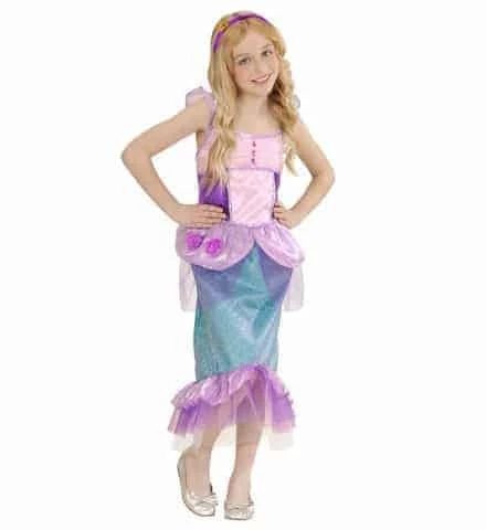 ROBE DE PETITE SIRÈNE (Bandeau Avec étoile De Mer) Tailles Enfants - Démo Vidéo 3 ROBE DE PETITE SIRÈNE (Bandeau Avec étoile De Mer) Tailles Enfants - Démo Vidéo