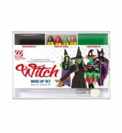 MAQUILLAGE DE SORCIÈRE (Pack Complet, 4 Crayons)