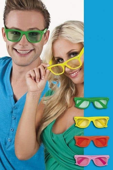 LUNETTES FUN ET FLUO (Lunettes De Soleil - 4 Coloris) 3 LUNETTES FUN ET FLUO (Lunettes De Soleil - 4 Coloris)
