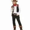COSTUME JEUNE COWBOY (Costume Avec Bandana) Tailles Enfants -FêteMagique Soldes 0259 nc 0259 a