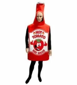 MASCOTTE TUBE KETCHUP (Taille Adulte - Démo Vidéo)
