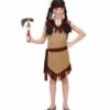 ROBE PETITE FILLE INDIENNE (Robe, Ceinture, Bandeau) Tailles Enfants De 5 à 13 Ans