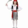 DÉGUISEMENT PETITE PIRATE (Chemise+gilet+jupe+bandeau) Tailles Enfants De 5 à 13 Ans