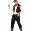 DÉGUISEMENT DE COW BOY (Chemise, Veste, Pantalon) Bandana - Tailles Adultes -FêteMagique Soldes 0272 nc 0272 a