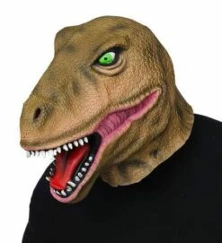MASQUE TYRANNOSAURE (Masque Intégral En Latex)
