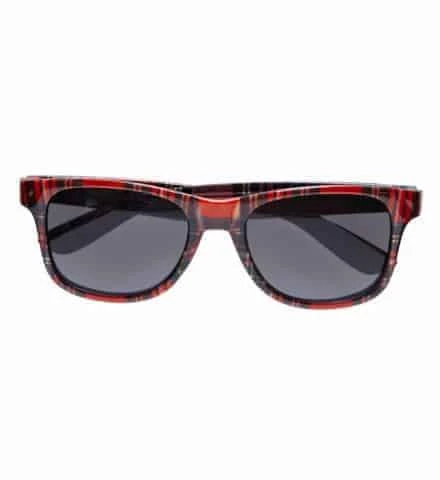 LUNETTES TARTAN ROUGE 3 LUNETTES TARTAN ROUGE