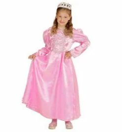 ROBE DE PETITE PRINCESSE (Robe Rose Et Couronne) Tailles Enfants - Démo Vidéo