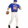 FOOTBALLEUR AMÉRICAIN (Maillot + Pantalon + Casque) Démo Vidéo - 4 Tailles Adultes -FêteMagique Soldes 039D nc 039D a