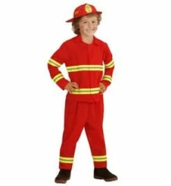 COSTUME PETIT POMPIER (Veste, Pantalon, Casque) Tailles Enfants - Démo Vidéo