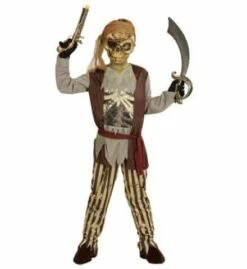 PIRATE DE BATEAU FANTÔME (Costume Et Accessoires) Tailles Enfants - Démo Vidéo
