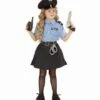 TENUE DE POLICIÈRE FILLE (Costume Et Accessoires) Tailles Enfants - Démo Vidéo -FêteMagique Soldes 040B nc 040B a