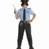 TENUE D'OFFICIER DE POLICE (Costume Et Accessoires) Tailles Enfants - Démo Vidéo -FêteMagique Soldes 040D nc 040D a