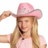 CHAPEAU COW GIRL ROSE (Modèle Fille) -FêteMagique Soldes 04104 2