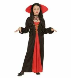 VAMPIRE VICTORIENNE (Costume Robe Et Collier) Tailles Enfants - Démo Vidéo
