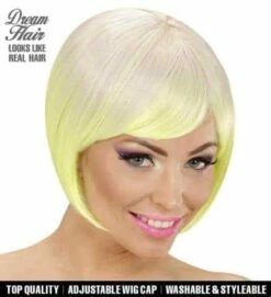 PERRUQUE DREAM HAIR (Mélange Jaune/Violet)