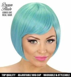 PERRUQUE DREAM HAIR (Mélange Vert/Bleu)