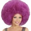 PERRUQUE AFRO VIOLETTE (Perruque Afro Extra Volume) Top Qualité - En Sachet -FêteMagique Soldes 04681 nc 04681 a