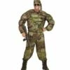 SOLDAT SUPER MUSCLÉ (Costume Musclé + Bandeau) Tailles Adultes - Démo Vidéo -FêteMagique Soldes 051A nc 051A a