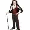 COSTUME PETIT VAMPIRE (Costume Et Accessoires) Tailles Enfants - Démo Vidéo -FêteMagique Soldes 0548 nc 0548 a
