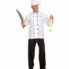 COSTUME MISTER CHEF (Veste, Pantalon, Toque) Tailles Adultes - Démo Vidéo 2 COSTUME MISTER CHEF (Veste, Pantalon, Toque) Tailles Adultes - Démo Vidéo -FêteMagique Soldes 0587 nc 0587 a
